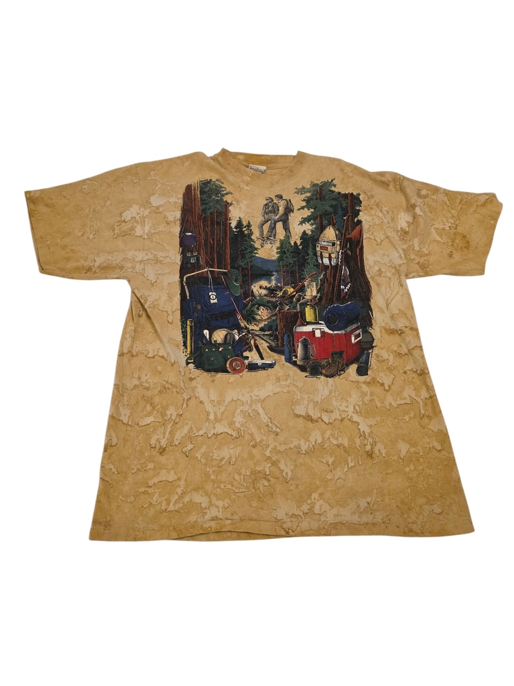 Vintage Camping Single Stitch T-Shirt 90s Ragtops